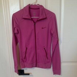 Nike Women's Pink Zip-Up Jacket